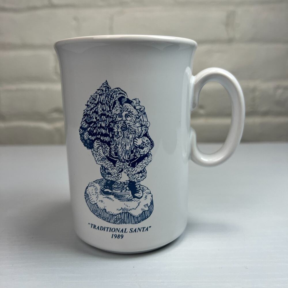 June McKenna Collector Society Mug Traditional Santa 1989 Tams England 1997